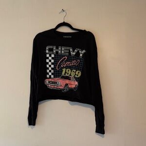 Chemistry Black Long Sleeve Top